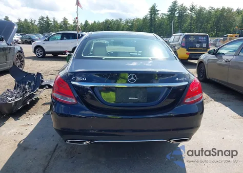 2016 Mercedes-Benz C 300 4Matic from USA, damaged, VIN WDDWF4KB1GR162682